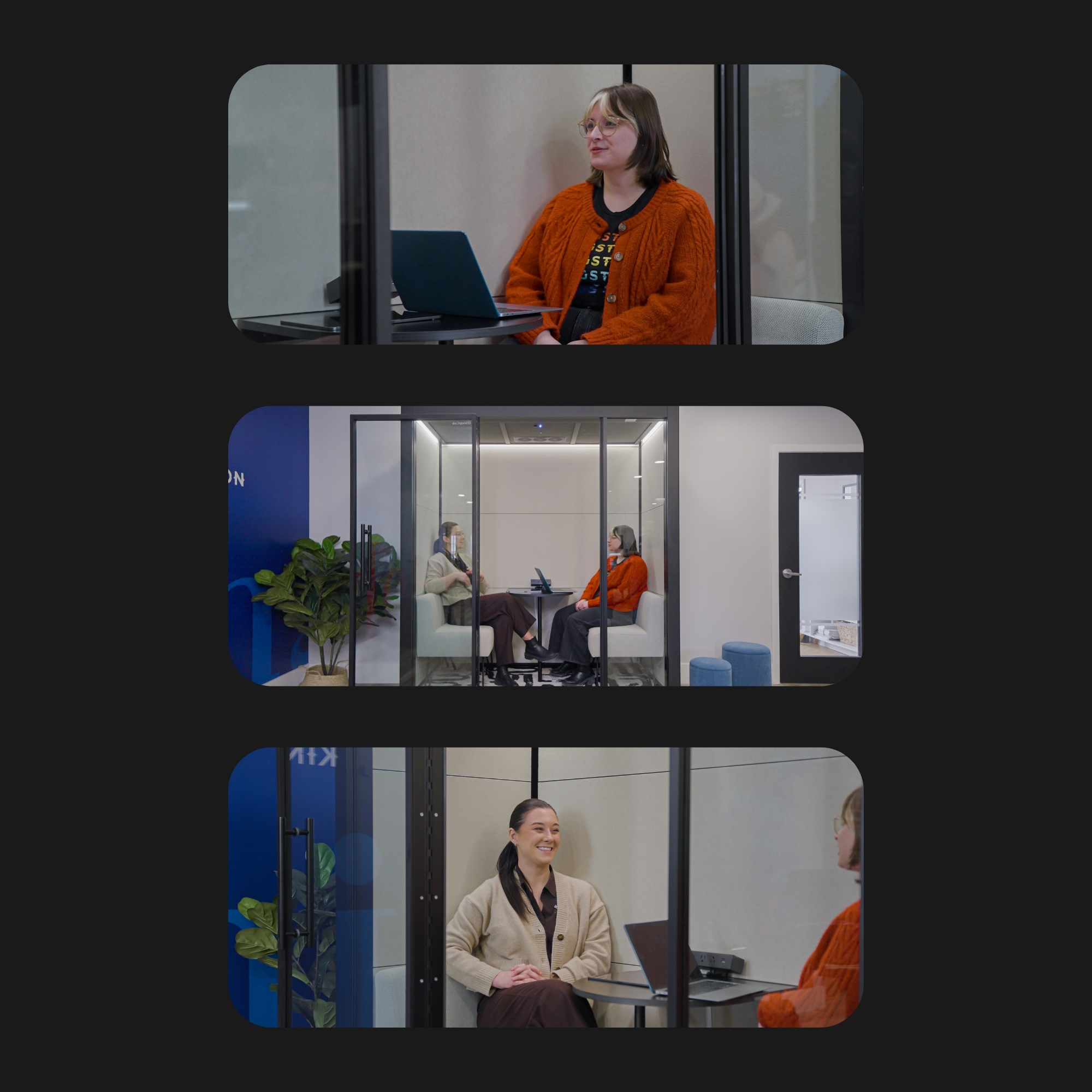 Brand story video production stills from Kingston shoots