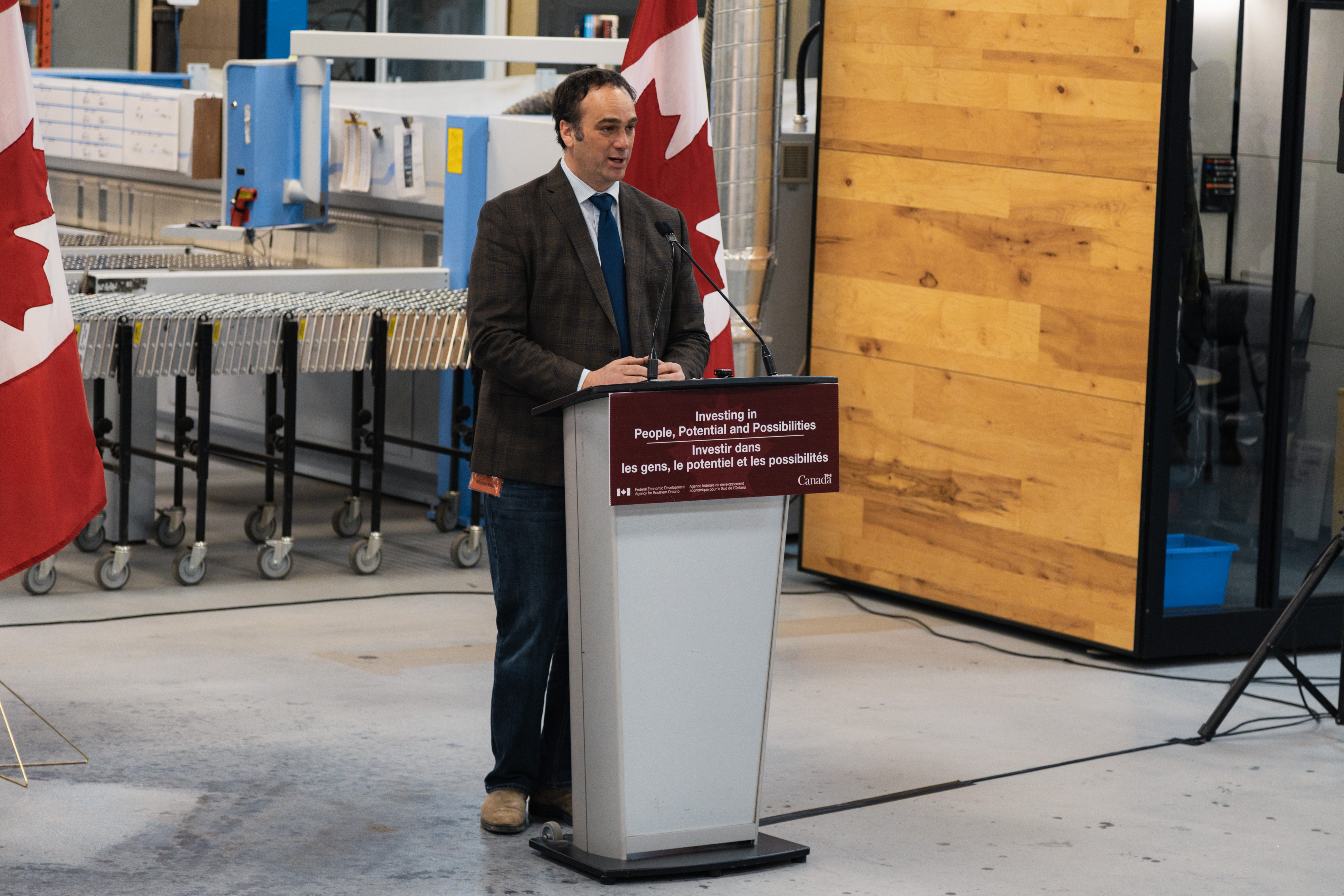 Government keynote event photography by ardist in Kingston, Ontario