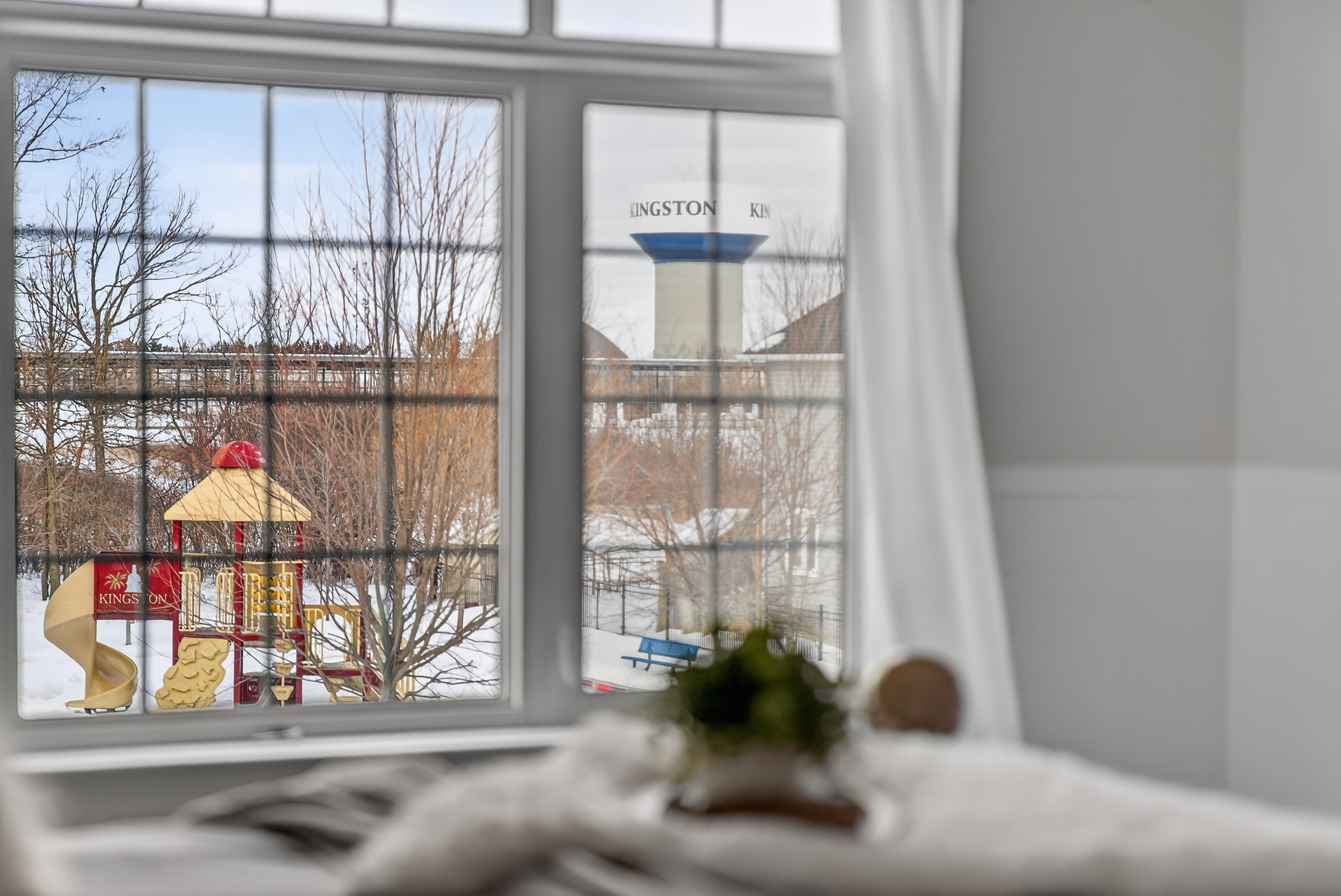 Kingston water tower view from property